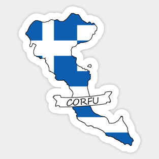 Corfu Sticker